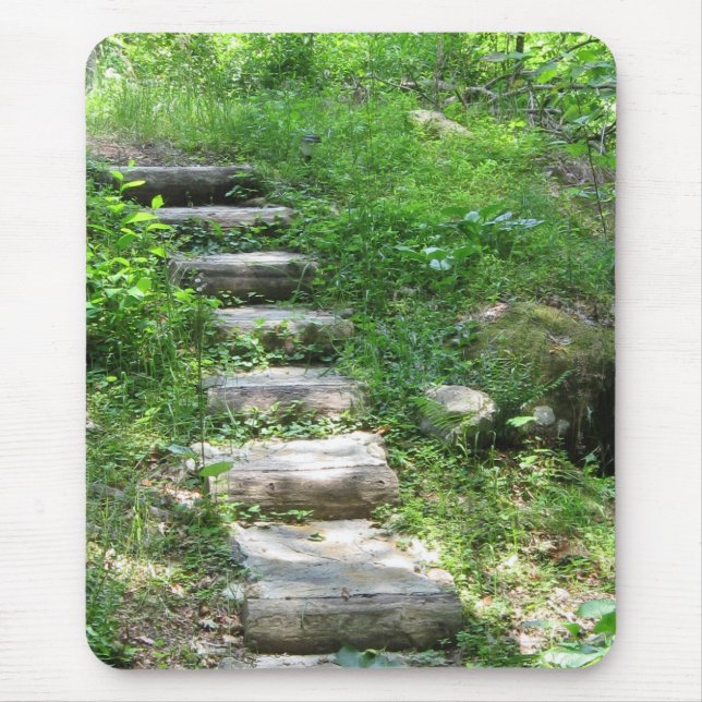 Treppenhaus in der Waldmausunterlage Mousepad (Vorne)