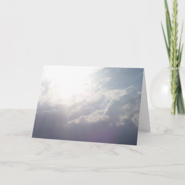 Treppenhaus zur Himmels-Karte Karte (Vorderseite)