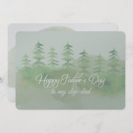 Treppenkarte des Vaters zum Tag des Glücks Karte