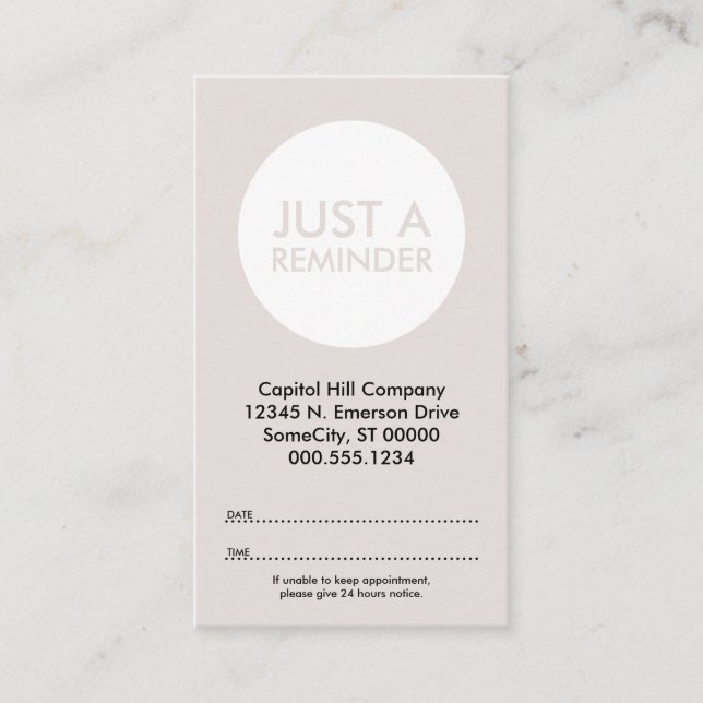 Treppenkarte Terminkarte (Vorderseite)