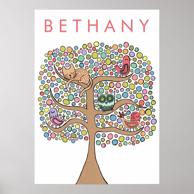 Treppenmädchen Zimmer Poster Wand an Wand Kunst (Vorne)