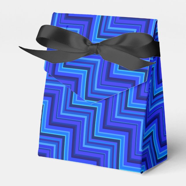 Treppenmuster Geschenkschachtel (Vorderseite)