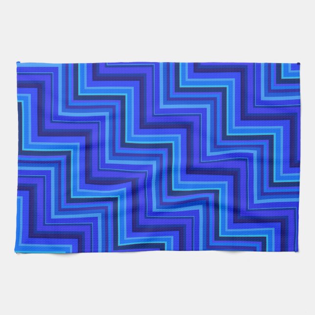 Treppenmuster Küchentuch (Horizontal)
