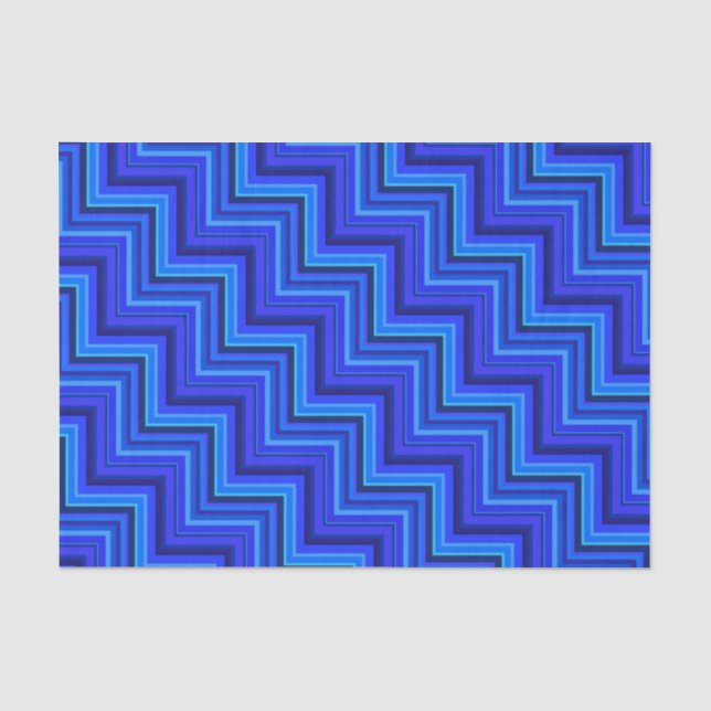 Treppenmuster Seidenpapier (Vorderseite)