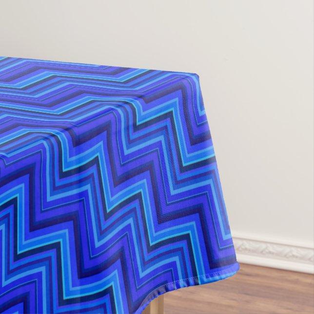Treppenmuster Tischdecke (Beispiel)