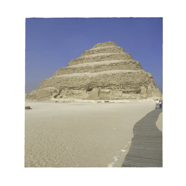 Treppenpyramide in Saqqara, eine der frühesten Notizblock (Vorderseite)