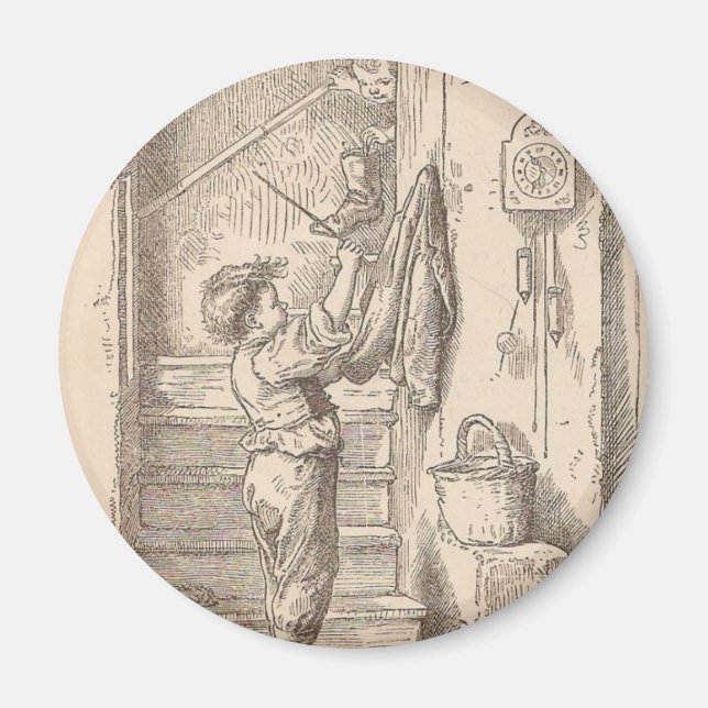 Treppenspielen Magnet (Vorne)