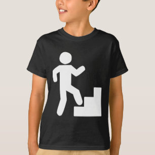 Treppensteigen-Tribut-Workout T-Shirt