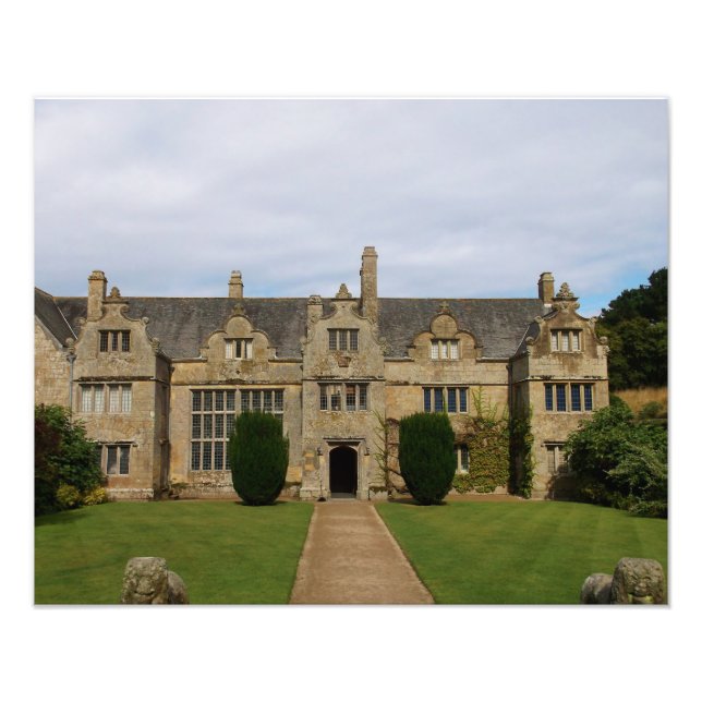 Trerice House Cornwall England Poldark Location Fotodruck (Vorne)