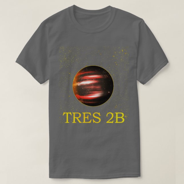 TrES2b Exoplanet ExtrasolarPlanet T-Shirt (Design vorne)