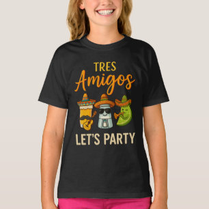 Tres Amigos Tequila Limones Malcantone T-Shirt