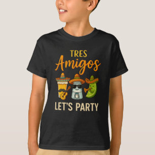 Tres Amigos Tequila Limones Malcantone T-Shirt