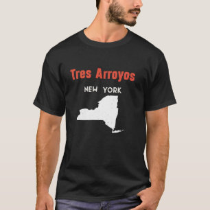 Tres Arroyos New York USA Staat America Travel New T-Shirt