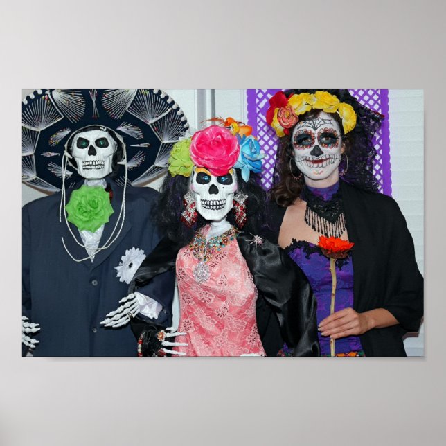 Tres Catrinas Poster (Vorne)