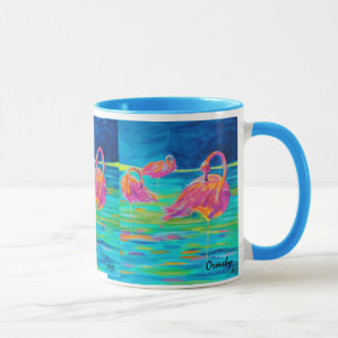 Tres Flamingo-Tasse Tasse