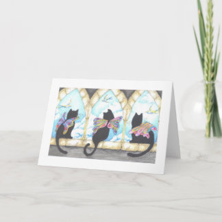 Tres Gatos… 3 Katzen Karte