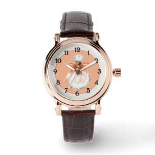 Très Jolie (sehr hübsch) Parfümflaschenband Armbanduhr