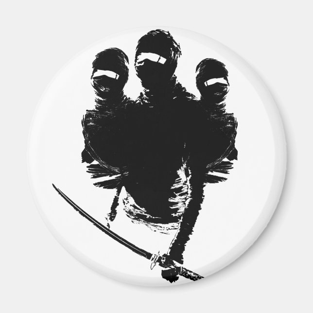 Tres ninjas magnet (Vorne)