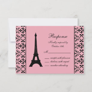 Tres Paris UAWG (pink) RSVP Karte