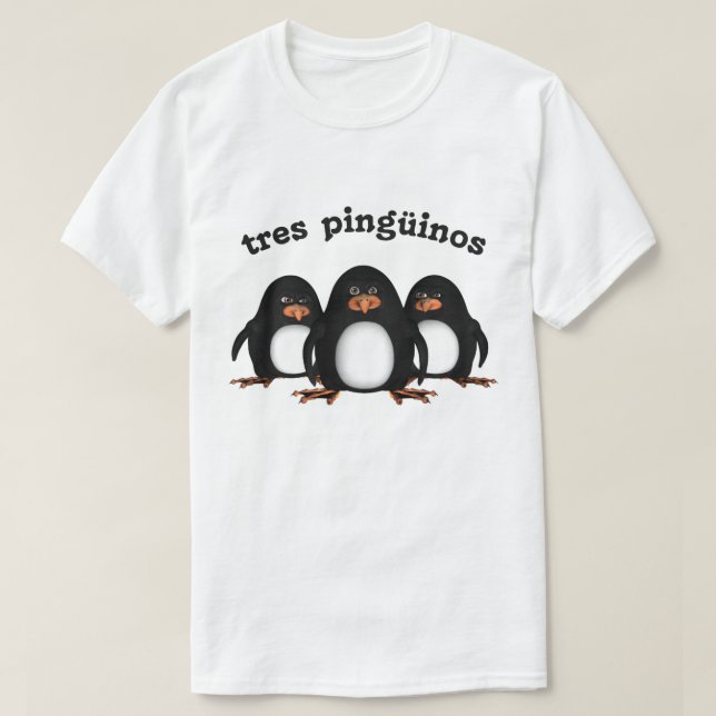 Tres Pingüinos T-Shirt (Design vorne)