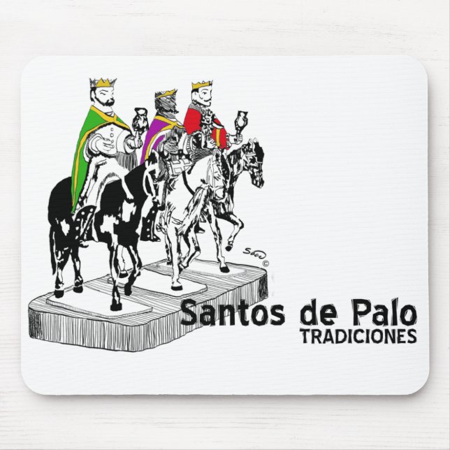 Tres Reyes Magos Mousepad (Vorne)