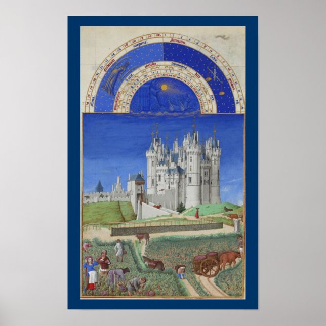 Très Riches Heures - September Poster (Vorne)