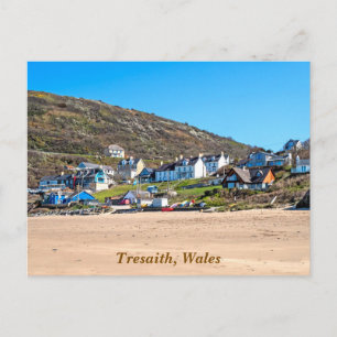 Tresaith, Wales, Postcard Postkarte