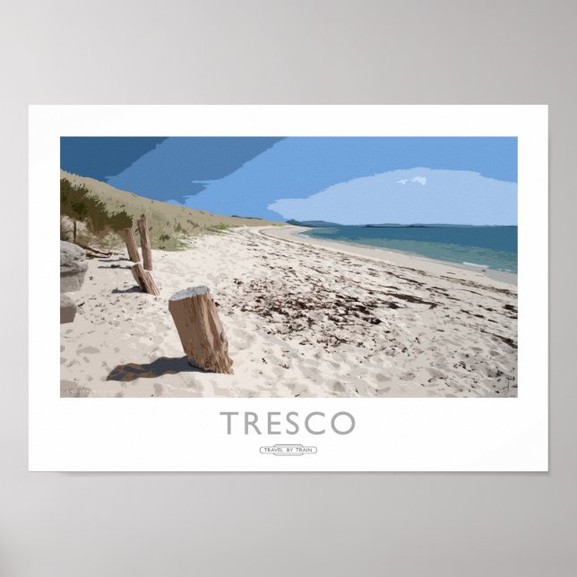 Tresco Railposter Poster (Vorne)