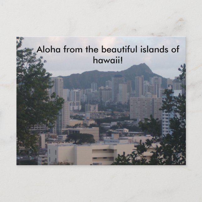 TRESMARIE 031, Aloha von den schönen Inseln.. Postkarte (Vorderseite)