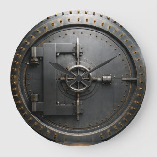 Tresor-Gesichtsuhr Große Wanduhr