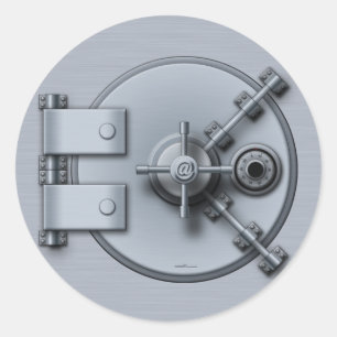 Tresor Runder Aufkleber