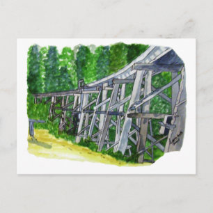 Trestle Bridge Postkarte