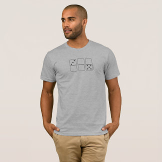 TresZeroCinco™ 305 der T - Shirt der Domino-Männer