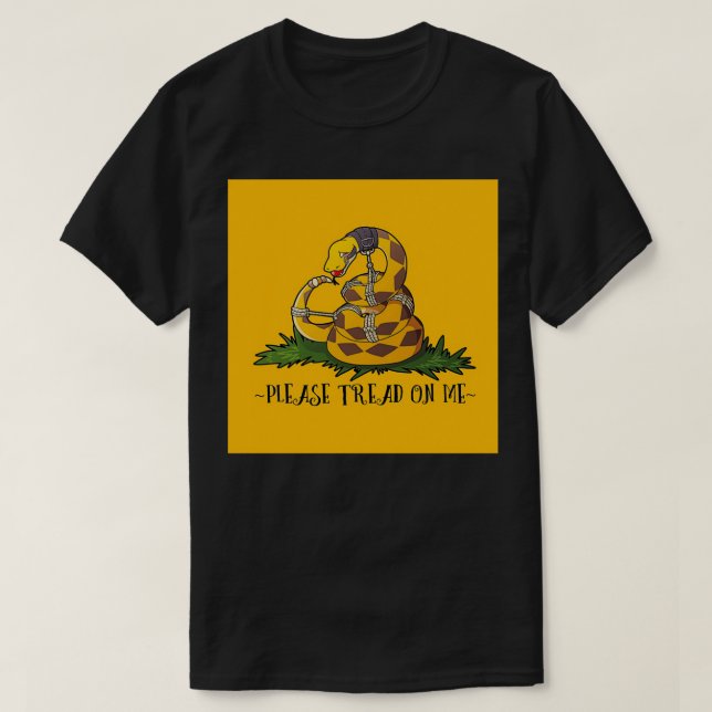 Treten Sie bitte auf mich 1  T-Shirt (Design vorne)