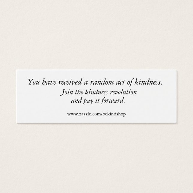 Treten Sie der Freundlichkeitsrevolution bei und b (Vorderseite)