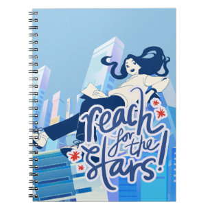 Treten Sie die Sterne - InspirationsNotebook Notizblock