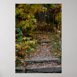 Treten Sie ein in das Appalachian Trail Poster
