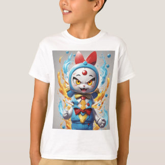 Treten Sie ein in die Welt von Doraemon, wo die Ge T-Shirt