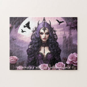 Treten Sie ein in eine Welt der Schatten und Elega Puzzle