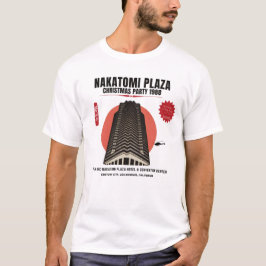 Treten Sie ein in Nostalgie mit unserem Nakatomi P T-Shirt
