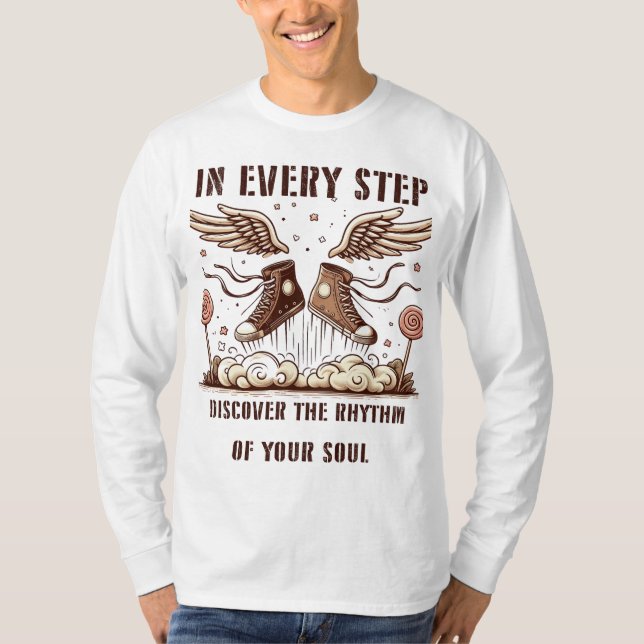 Treten Sie in Stardom ein: Den Rhythmus freigeben T-Shirt (Vorderseite)