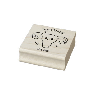 Treten Sie keine Briefmarke an Gummistempel