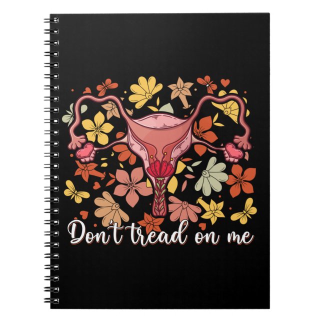 Treten Sie mir keine weibliche Pro-Wahl entgegen Notizblock (Vorderseite)