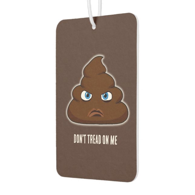 Treten Sie mir nicht auf. Autolufterfrischer (Links)