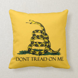 Treten Sie mir nicht auf, Gadsden Flag Patriotisch Kissen