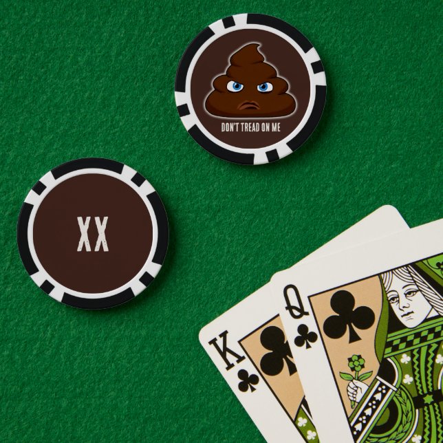 Treten Sie mir nicht auf. Pokerchips (Pokertisch (doppelt))