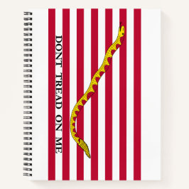 Treten Sie mir nicht in den Jack der US-Marine ein Notizbuch