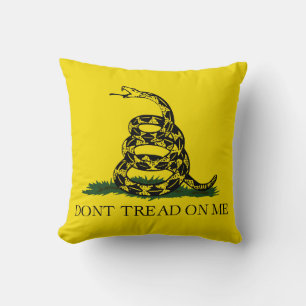 Treten Sie nicht auf meiner Gadsden-Flagge Kissen