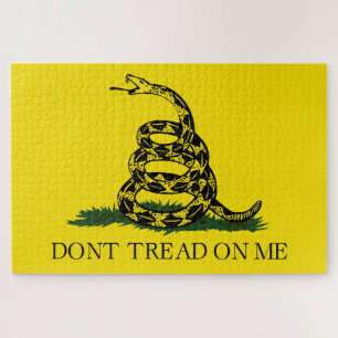 Treten Sie nicht auf meiner Gadsden-Flagge Puzzle