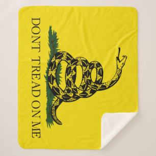 Treten Sie nicht auf meiner Gadsden-Flagge Sherpadecke
